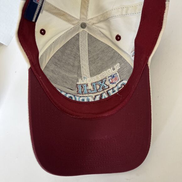 New York Giants Superbowl 42 Championship Adjustable Hat Cap NE Patriots 2008 - Picture 10 of 12